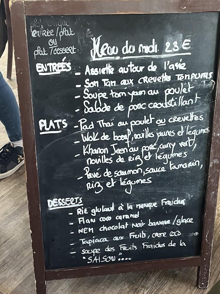 Boon Saveurs Thai Royan - Menu Image 1