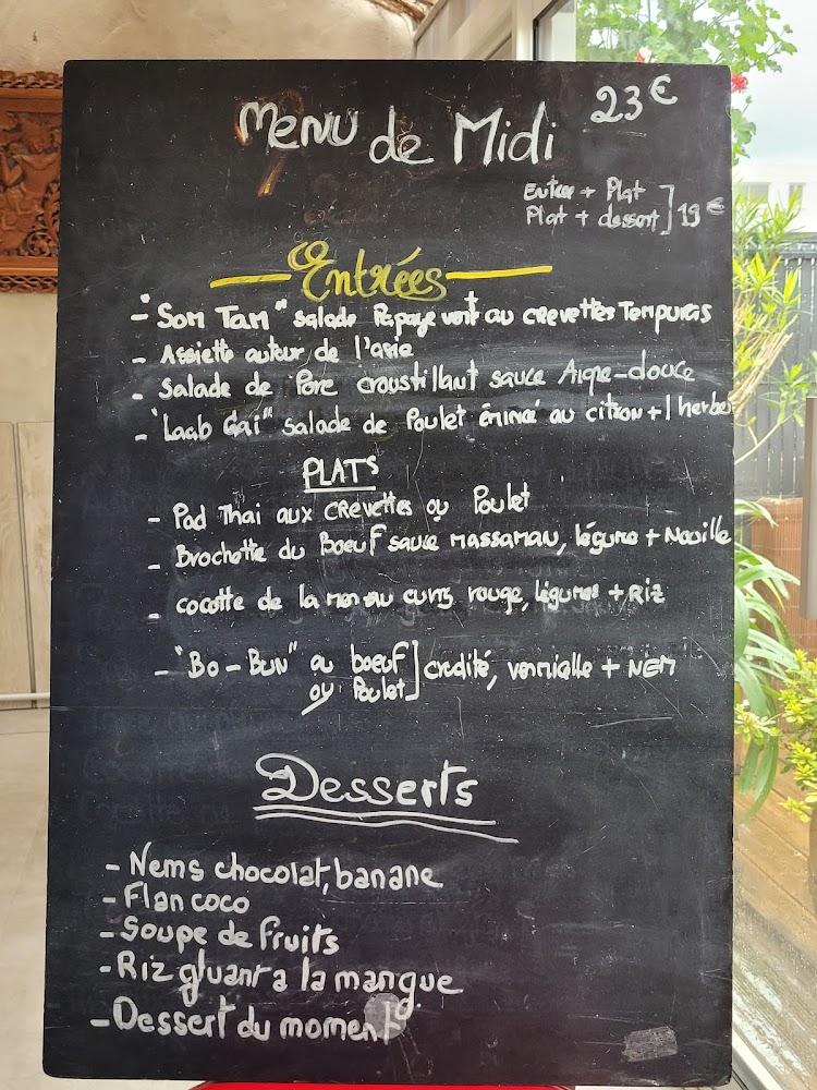 Boon Saveurs Thai Royan - Menu Image 2